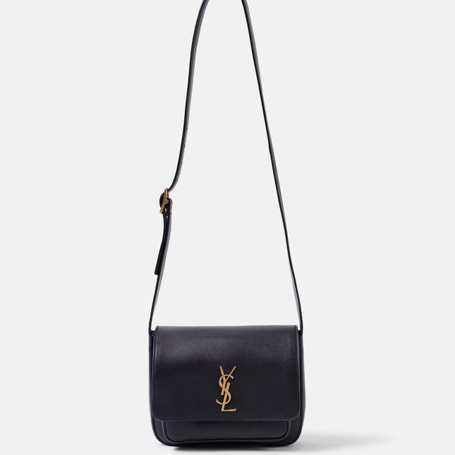 YSL 25S NIKI BABY 22 IN BLACK CALFSKIN GOLD HARDWRE