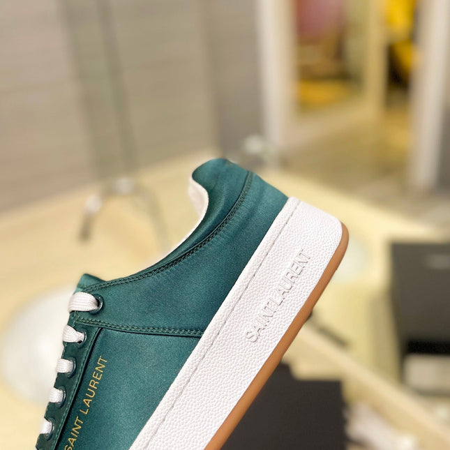 SL SL/61 SNEAKERS CASTLETON GRREN SATIN