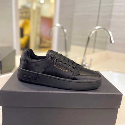 SL SL/61 SNEAKERS BLACK SATIN
