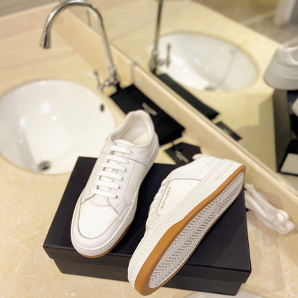 SL SL/61 SNEAKERS WHITE CALFSKIN