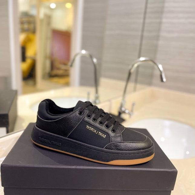 SL SL/61 SNEAKERS BLACK CALFSKIN