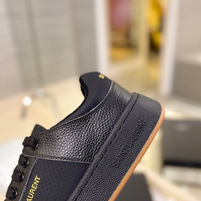 SL SL/61 SNEAKERS BLACK CALFSKIN