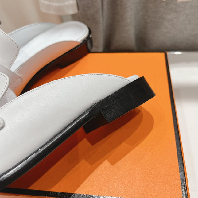 IOTA MULE WHITE CALFSKIN