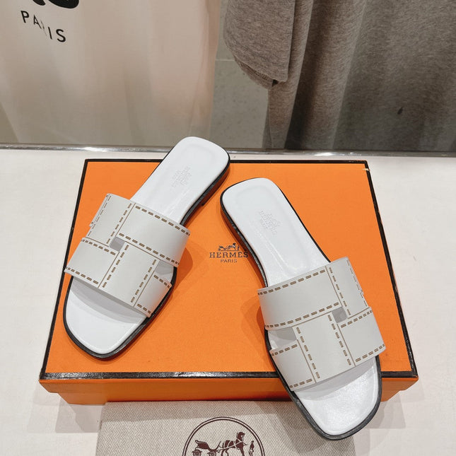 Idioma Sandal White Calfskin