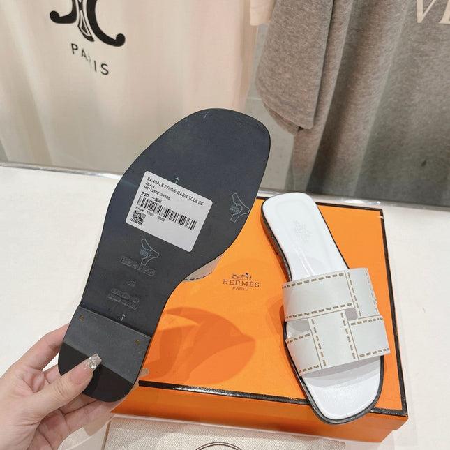 Idioma Sandal White Calfskin