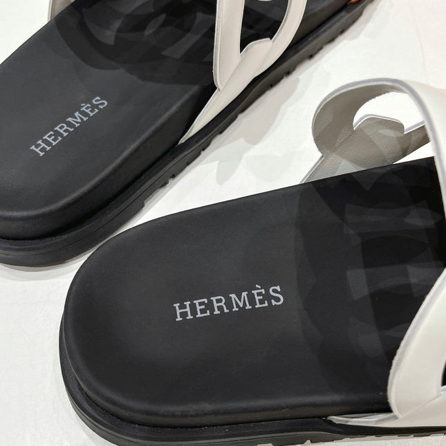 EXTRA SANDAL BLACK MIX WHITE MIX SYRUP CALFSKIN