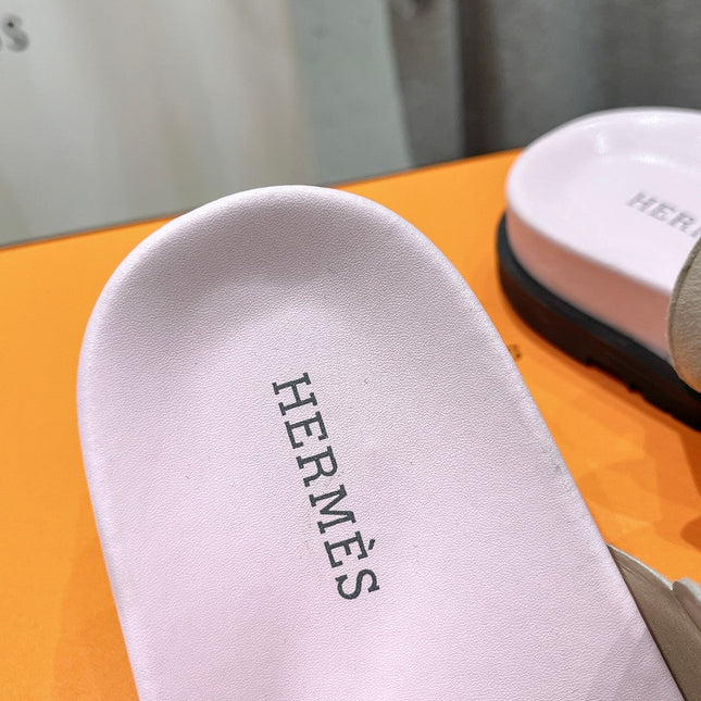 EXTRA SANDAL PASTEL PINK CALFSKIN