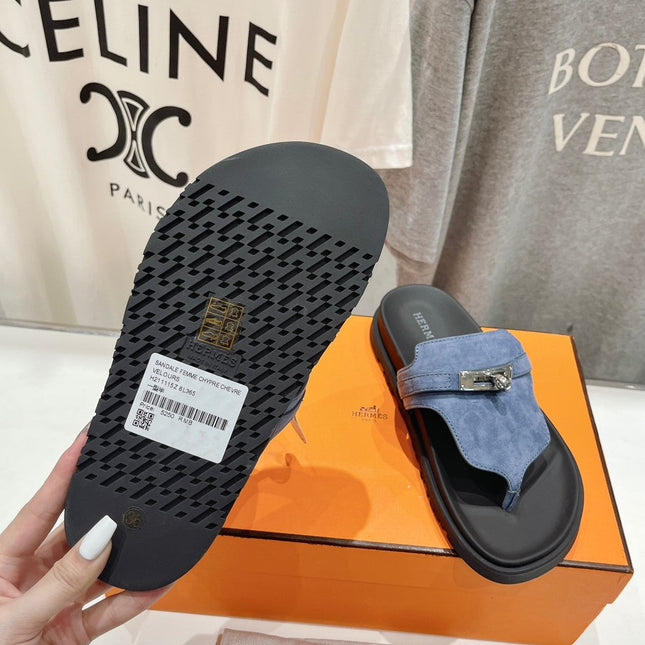 EMPIRE SANDAL BLACK MIX STONE SUEDE