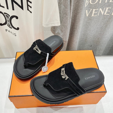EMPIRE SANDAL BLACK SUEDE