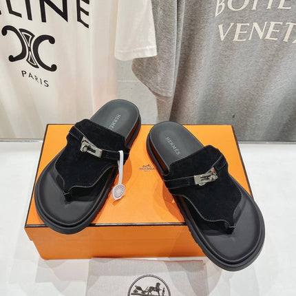 EMPIRE SANDAL BLACK SUEDE
