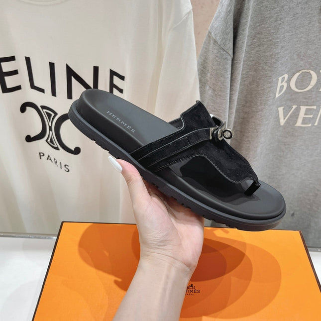 EMPIRE SANDAL BLACK SUEDE