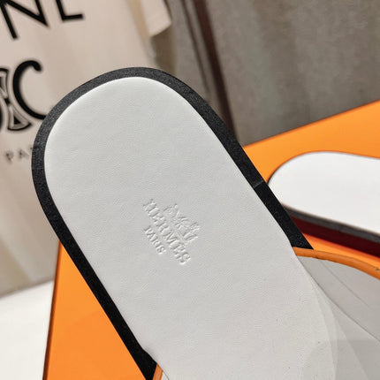 IZMIR SANDAL WHITE MIX YELLOW LAMBSKIN