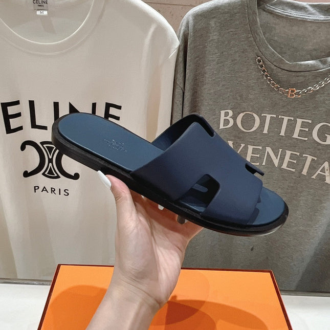 IZMIR SANDAL INDIGO LAMBSKIN