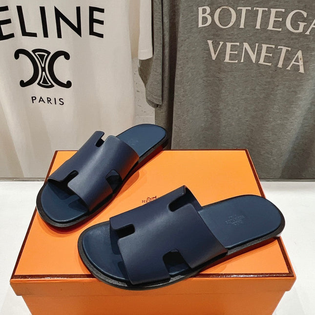 IZMIR SANDAL INDIGO LAMBSKIN