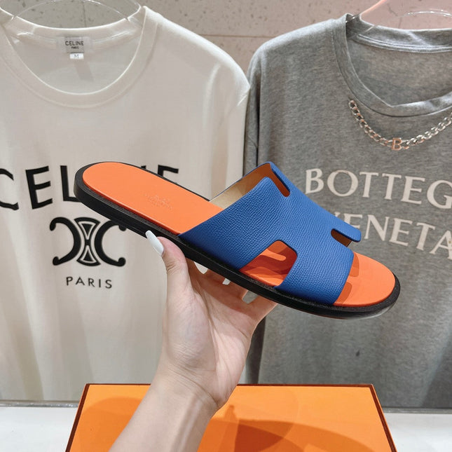 IZMIR SANDAL LIGHT ORANGE MIX LAPIS LAMBSKIN