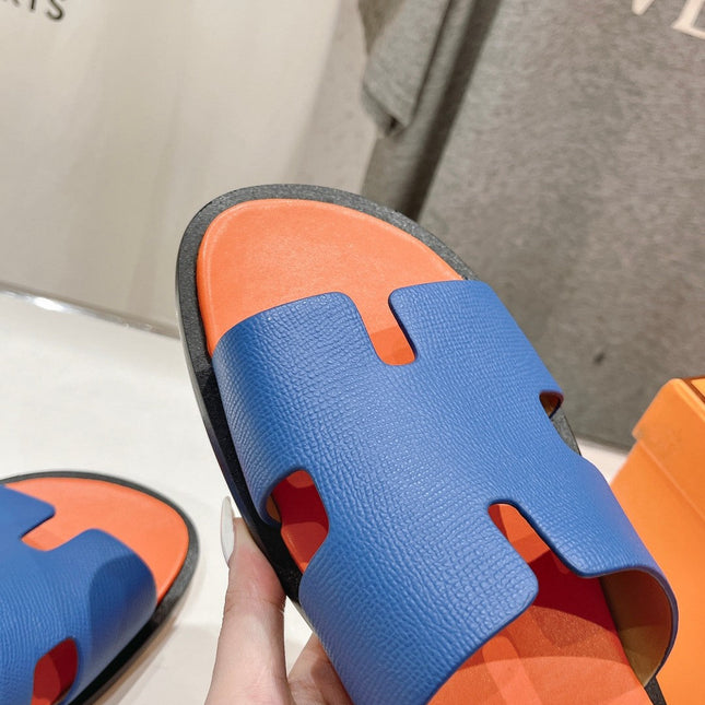 IZMIR SANDAL LIGHT ORANGE MIX LAPIS LAMBSKIN