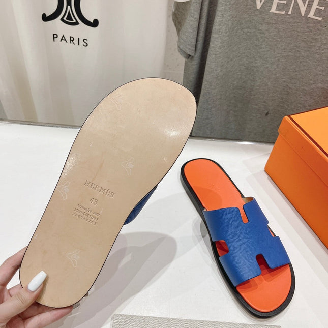IZMIR SANDAL LIGHT ORANGE MIX LAPIS LAMBSKIN