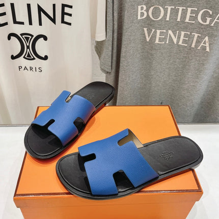 IZMIR SANDAL BLACK MIX LAPIS LAMBSKIN