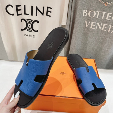 IZMIR SANDAL BLACK MIX LAPIS LAMBSKIN