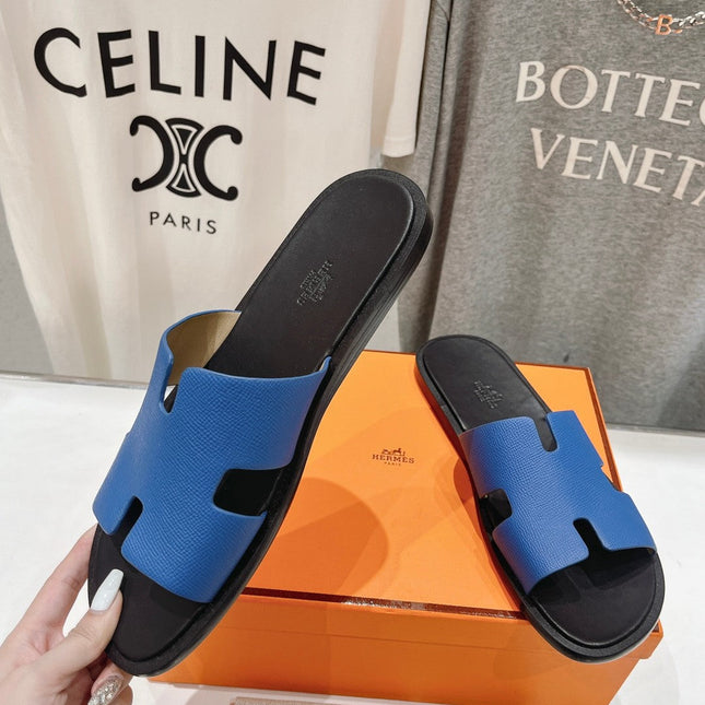 IZMIR SANDAL BLACK MIX LAPIS LAMBSKIN