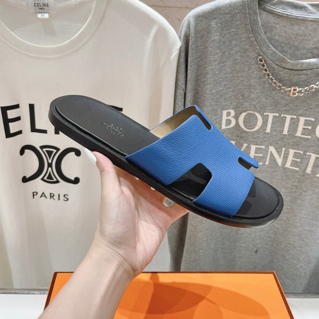 IZMIR SANDAL BLACK MIX LAPIS LAMBSKIN