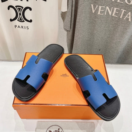 IZMIR SANDAL BLACK MIX LAPIS LAMBSKIN