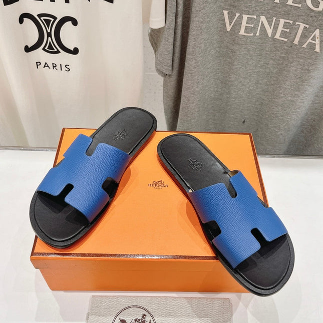 IZMIR SANDAL BLACK MIX LAPIS LAMBSKIN