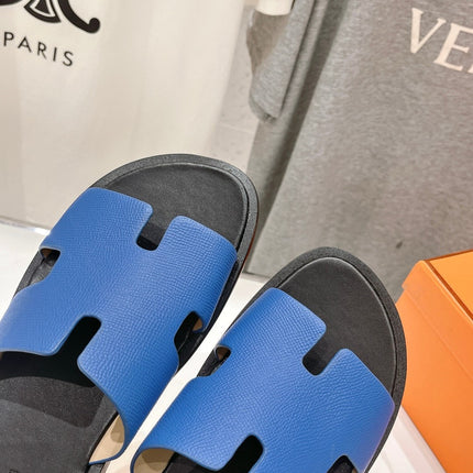 IZMIR SANDAL BLACK MIX LAPIS LAMBSKIN