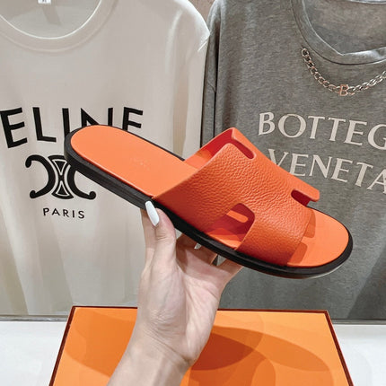 IZMIR SANDAL ORANGE LAMBSKIN