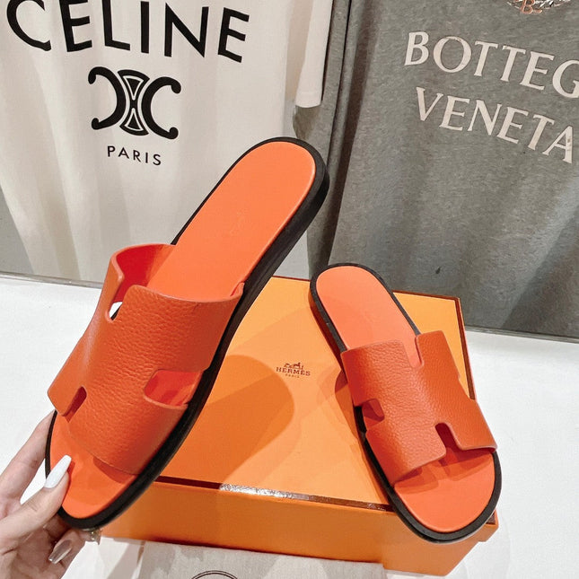 IZMIR SANDAL ORANGE LAMBSKIN