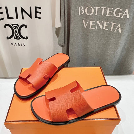 IZMIR SANDAL ORANGE LAMBSKIN