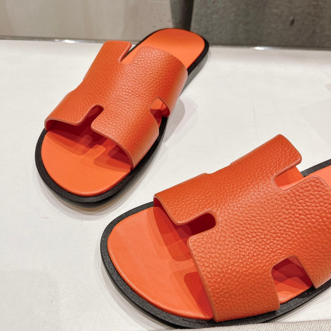 IZMIR SANDAL ORANGE LAMBSKIN