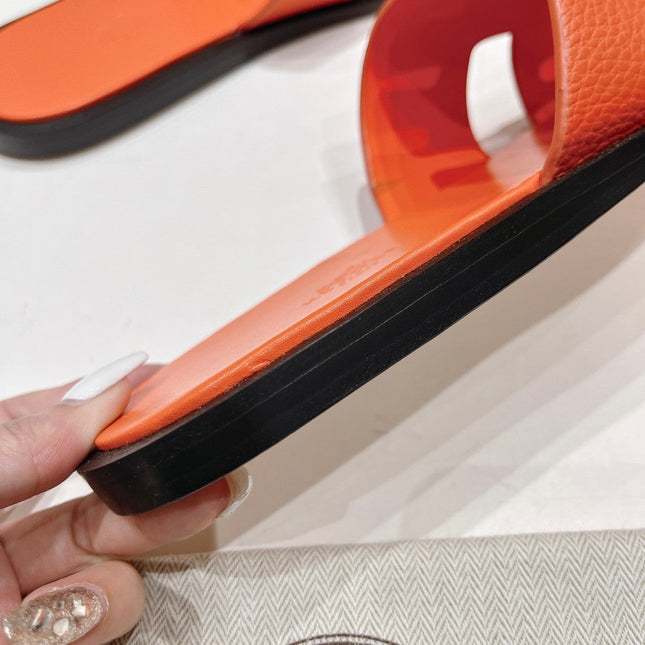 IZMIR SANDAL ORANGE LAMBSKIN