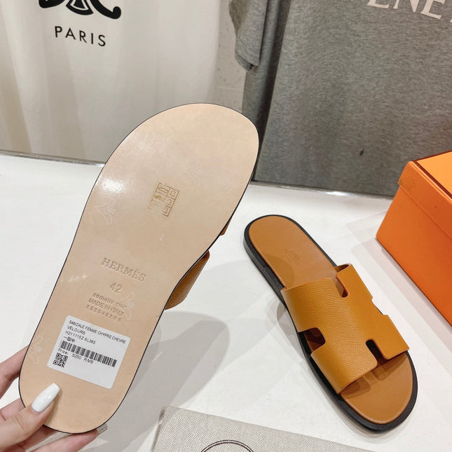 IZMIR SANDAL AMBER LAMBSKIN