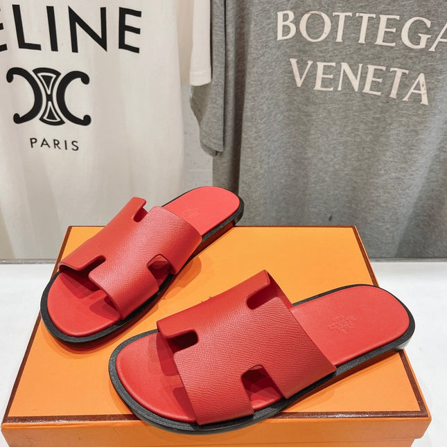 IZMIR SANDAL CRIMSON LAMBSKIN