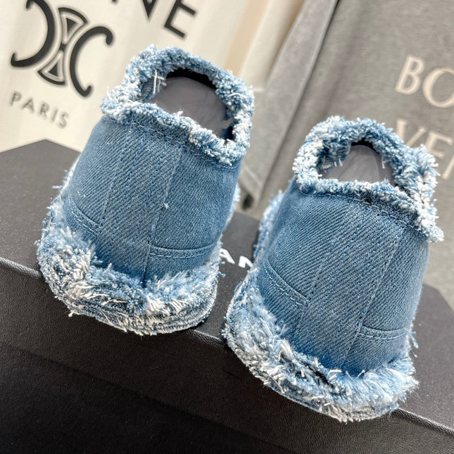 CC SNEAKER SKY BLUE DENIM FABRIC