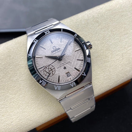 CONSTELLATION 41 MM WATCH SILVER CASE WITH GRAY PASTEL DIAL