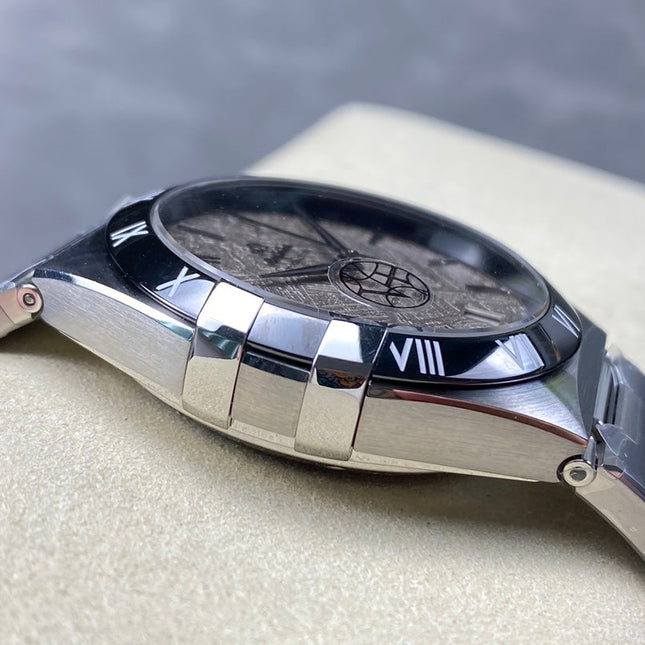 CONSTELLATION 41 MM WATCH SILVER CASE WITH GRAY PASTEL DIAL