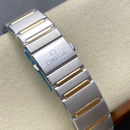 CONSTELLATION 41 MM WATCH SILVER MIX GOLD CASE WITH JUNGLE GREEN DIAL