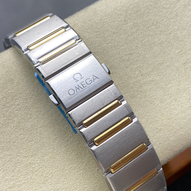 CONSTELLATION 41 MM WATCH SILVER MIX GOLD CASE WITH JUNGLE GREEN DIAL