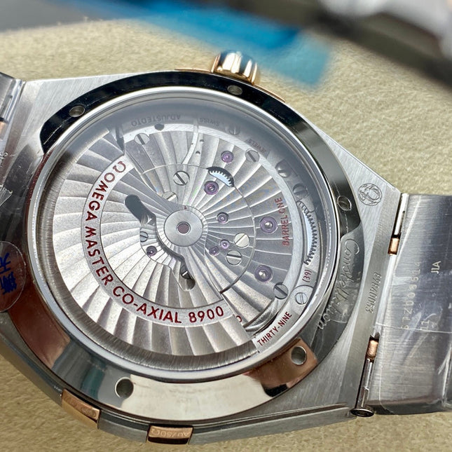 CONSTELLATION 41 MM WATCH SILVER MIX GOLD CASE WITH GRAY DIAL