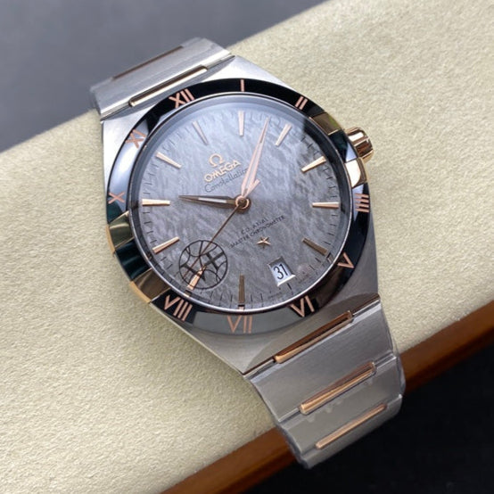 CONSTELLATION 41 MM WATCH SILVER MIX GOLD CASE WITH GRAY DIAL