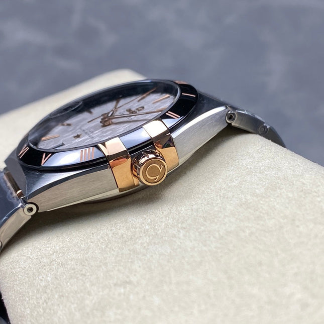 CONSTELLATION 41 MM WATCH SILVER MIX GOLD CASE WITH GRAY DIAL