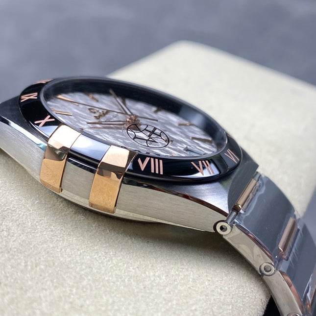 CONSTELLATION 41 MM WATCH SILVER MIX GOLD CASE WITH GRAY DIAL