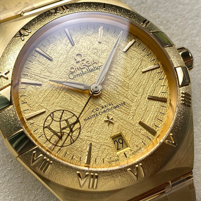 CONSTELLATION 39 MM WATCH GOLD CASE