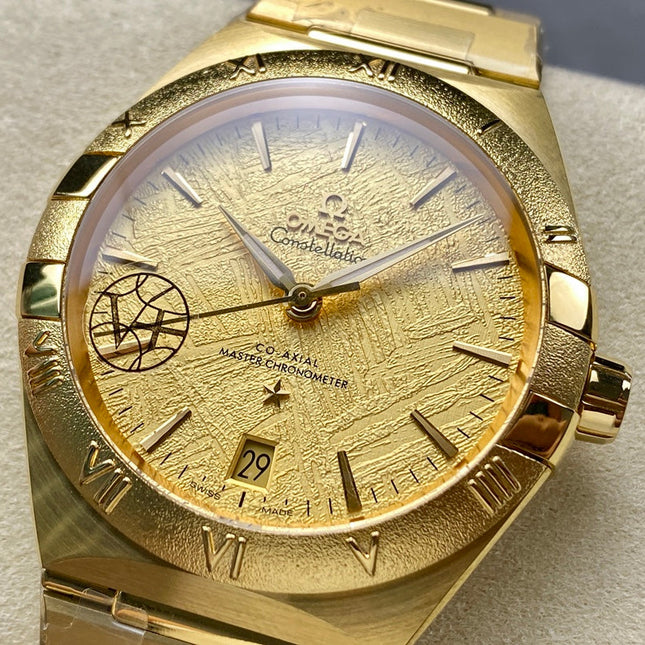 CONSTELLATION 39 MM WATCH GOLD CASE