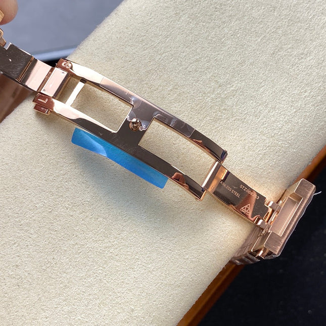 CONSTELLATION 39 MM WATCH ROSE GOLD CASE WITH NAVY BLUE DIAL