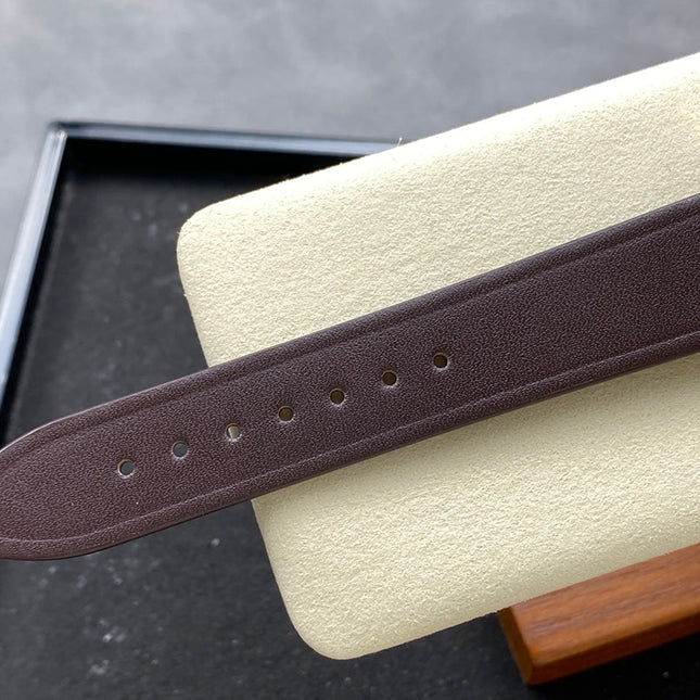 SPECIALITIES OLYMPIC GAMES COLLECTION  WATCH ROSE GOLD CASE WITH RUSSET BROWN LEATHER STRAP