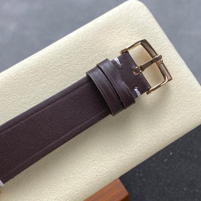 SPECIALITIES OLYMPIC GAMES COLLECTION  WATCH ROSE GOLD CASE WITH RUSSET BROWN LEATHER STRAP