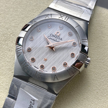 CONSTELLATION PETITE WATCH SILVER CASE